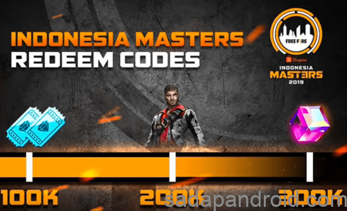Kumpulan Kode Radeem Free Fire Indonesia Master Terbaru Maret 2019